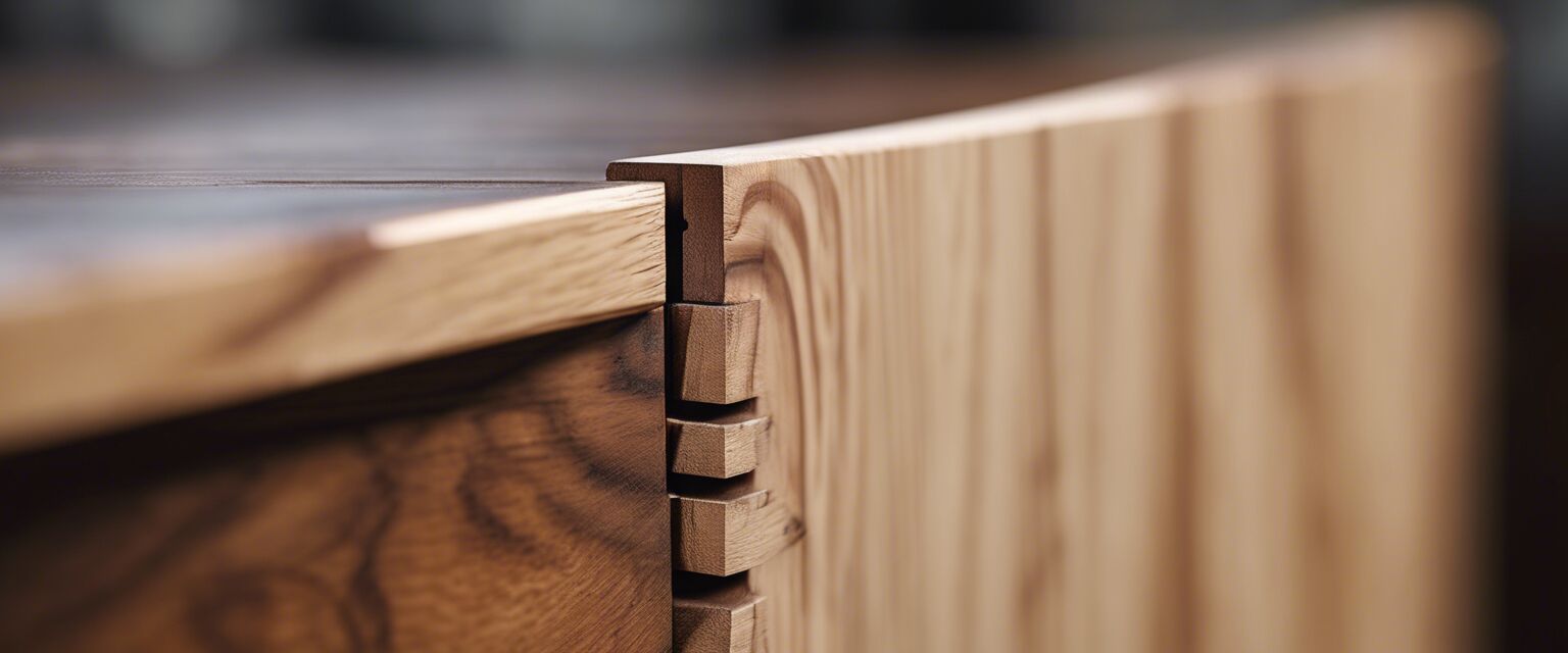 Dovetail joint example